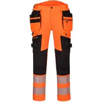 Portwest Reflecterende werkbroek 4-way stretch DX442 56 / Oranje
