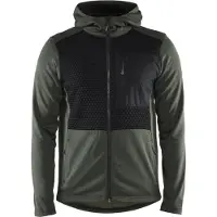 Blakläder 3540-2533 Hoodie met hele rits Gevoelloos Blauw/Zwart maat M heren