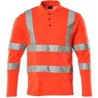 Mascot 18283-995 Poloshirt Lange Mouwen Safe Classic | Maat: XXXL