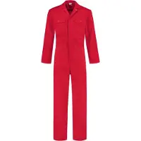 Bestex Kinderoverall polyester/katoen zwart 98 / Zwart