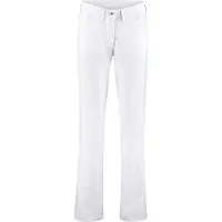 Haen Zorgbroek Women High Line Tara Stretch 5-Pocket Wit-Maat 40