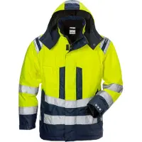Fristads High vis Airtech winterjack dames klasse 3 4037 GTT Hi-Vis geel/zwart maat 3XL heren