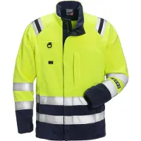 Fristads Flamestat Hi Vis Fleecejack Klasse 3 4063 Atf | Maat: XL