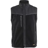 Blakläder Winddicht fleecevest 38552524 | Zwart | Maat 3XL - 7330509485408