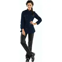 Chaud Devant Chef Jacket Lady Hilton Poco Navy | Maat: XS