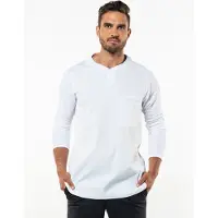 Chaud Devant T-shirt Valenta Ufx White Ls | Maat: M
