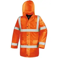 Result High Vis Motorway Coat | Maat: M