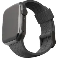 Uag Silicone Apple Watch 42 / 41 / 40 Mm Strap Bandje Zwart