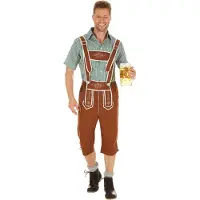 Dressforfun - herenkostuum traditionele set Austria XXL - verkleedkleding kostuum halloween verkleden feestkleding carnavalskleding carnaval feestkledij partykleding - 301094