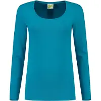 Lemon & soda 1267 Longsleeve Body Fit Dames | Maat: L
