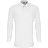 Premier Pw204 Poplin Shirt Long Sleeve Slim Fit | Maat: 17,5