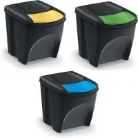 Keden Sortibox Stapelbare Afvalbakken 75l