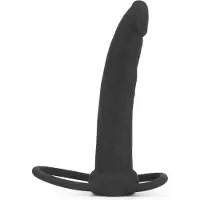 Lovetoy Silicone Fantasy Double Prober zwart