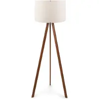 Opviq Driepoot Vloerlamp - Hout - 150 cm Hoog - Naturel