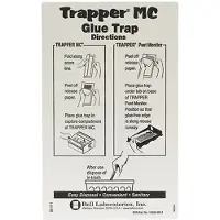 Ungeziefershop Trapper MC Muizen Lijmplanken (10 Stuks) Tegen Muizen