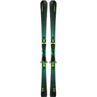 Elan Primetime 33 Fusion X+em 11.0 Gw Fus X Blk/grn [g] Alpin Skipakket