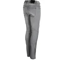 GMS Rattle Slim Dames Grijze Motorjeans Maat W30/L30