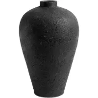 Muubs Luna bloempot 60x35 cm Zwart-terracotta