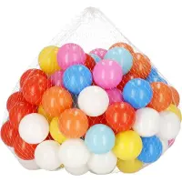Springos Ballenbakballen - 100 Stuks - Ballen Voor Ballenbak Of Zwembad - Hoge Kwaliteit