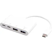 ESTUFF USB-C Hub - - ES625002 - 4 poorten - 2 USB-C - 2 USB3.0 - 5 Gbps