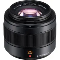 Panasonic Objectif hybride Lumix Leica DG Summilux 25mm f/1.4 II ASPH. Noir