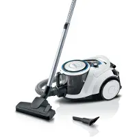 Bosch Series 6 BGC41LSIL Cilinderstofzuiger Droogzakloos, Stofzuiger, Wit, Zwart