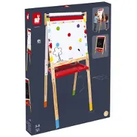 Janod - Schoolbord - Verstelbaar krijtbord/whiteboard
