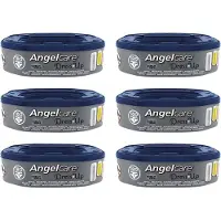 AngelCare Navulling Luieremmer Baby - Achthoekige Navulcassettes - Voor Dress Up - 6 Stuks