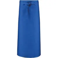 Benza Lange Sloof - Schort - Blauw - 96x100cm (LxB)