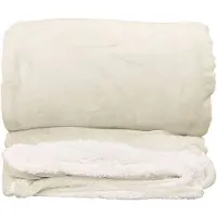 Unique living plaid lars xl 220x240cm dove white