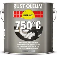 Rust-Oleum Hard Hat Hittebestendige Lak - Aluminium - 0,75L