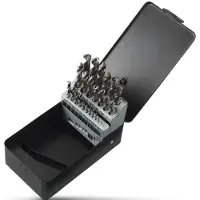 Fit-to-Fix 4000110004 25-delige Uni Metaalborenset DIN338 - HSS-G - 1-13mmx0.5cm