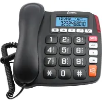 Olympia Telefoon 4520, bedraad, Telefoon, Zwart, Wit