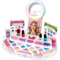 Shimmer 'N Sparkle Schminck Set m. Licht - - OneSize - Schminck