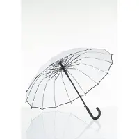 Lasessor – Paraplu – Grote – Automatische - Wit – 84cm – 16 Baleinen - Stormparaplu - Windproof