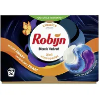 Robijn 1+1 Gratis: Wascapsules 3-in1 Black Velvet 26 Stuks
