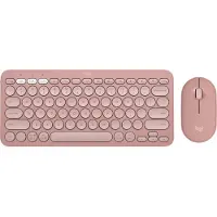 Logitech Pebble 2 Combo Qwerty Roze
