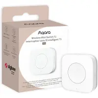 Aqara Draadloze mini schakelaar T1 | Zigbee 3.0 | Wit