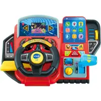 Vtech Rijd & Leer Racer Racestuur Activity Center - Interactief & Educatief Speelgoed - Activiteitenbord - Cadeau - Kinderspeelgoed 3 Jaar