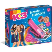 Clementoni Studio 100 - K3 Trendy Hairstyle - Haarstyling Set Voor Kinderen - Vanaf 6 jaar
