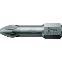 Wera Bit 855/1 TZ, Pozidriv, PZD 1, lengte 25 mm, 10 stuks