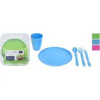Merkloos Picknick Set 31 Delig Outdoor Benodigdheden Assorti