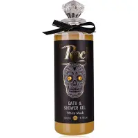 Accentra Bade- & Duschgel SKULL CHIC in Flasche mit Diamantverschluss, 500ml, Duft: White Musk, Farbe: schwar