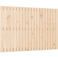 vidaXL Wandhoofdbord 127,5x3x90 cm massief grenenhout