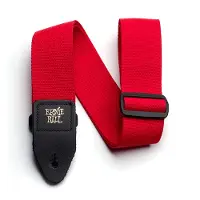 Ernie Ball 4040 Polypro Gitaarband Rood