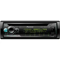 Pioneer DEH-S520BT, zwart, 1 DIN, 200 W, 4 kanalen, 50 W, CD, CD-R, CD-RW