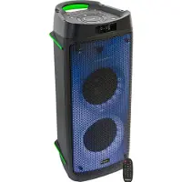 Ibiza Sound Draagbaar luidsprekersysteem Ibiza Fixed Zwart 300 W
