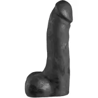 Doc Johnson Kink Dual Density Ultraskyn The Perfect Cock Dildo 27 cm - Zwart