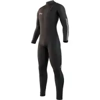 Mystic The One Long Sleeve Chest Zip Neoprene Suit Zwart S