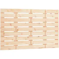 vidaXL Hoofdbord wandmontage 96x3x63 cm massief grenenhout